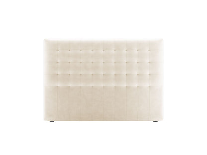 Nova — Headboard Beige (Paris Cream) Black Plastic