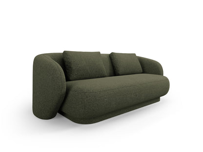 Camden — Sofa Green Melange (Legacy 10 Olive) Black Plastic