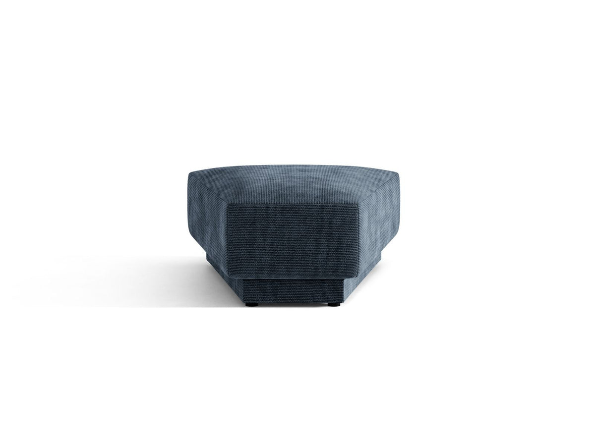 Miley — Pouf Royal Blue (Haga 86) Black Plastic