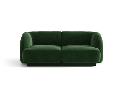 Miley — Sofa Bottle Green (Venus 2940) Black Plastic