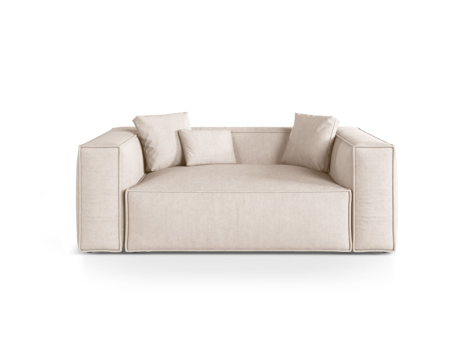 Aveiro — Diivan Beige (Liberty 2) Must plastik