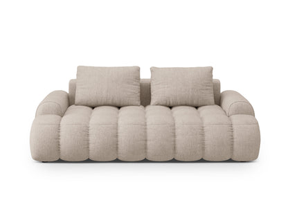 Linz — Sofa Sand (Sorella 05) Black Plastic