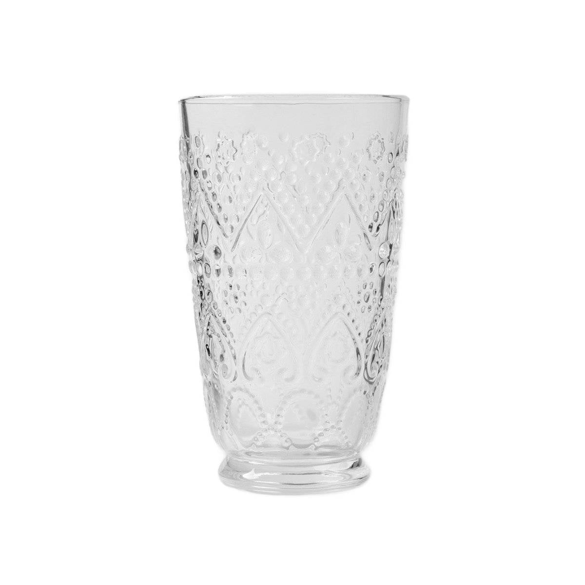 Modello Patterned Tall Glass Mug 0.47L