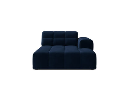 Jennifer — Chaise Longue (108x167x78 cm) Royal Blue (Bluvel 86) Right