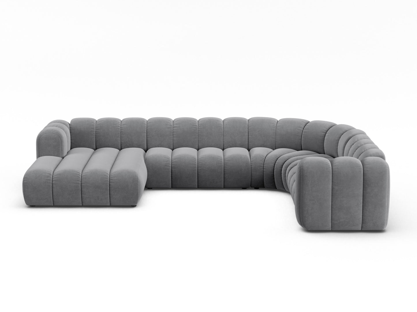 Lupine — Panoraminė sofa (370,0 x 280,0 x 70,0 cm)