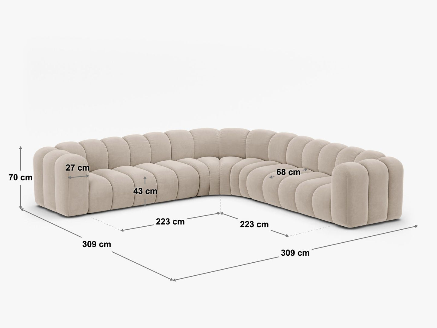 Lupine — Corner Sofa