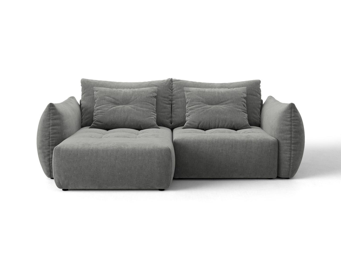 Bloom — Sofa (250x152x87 cm) Dark Grey (Wind 89) Left