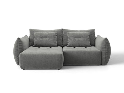 Bloom — Sofa (250x152x87 cm) Dark Grey (Wind 89) Left