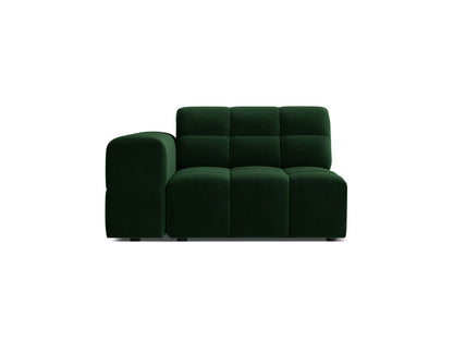 Jennifer — Modular Sofa (106x102x78 cm) Bottle Green (Bluvel 78) Left