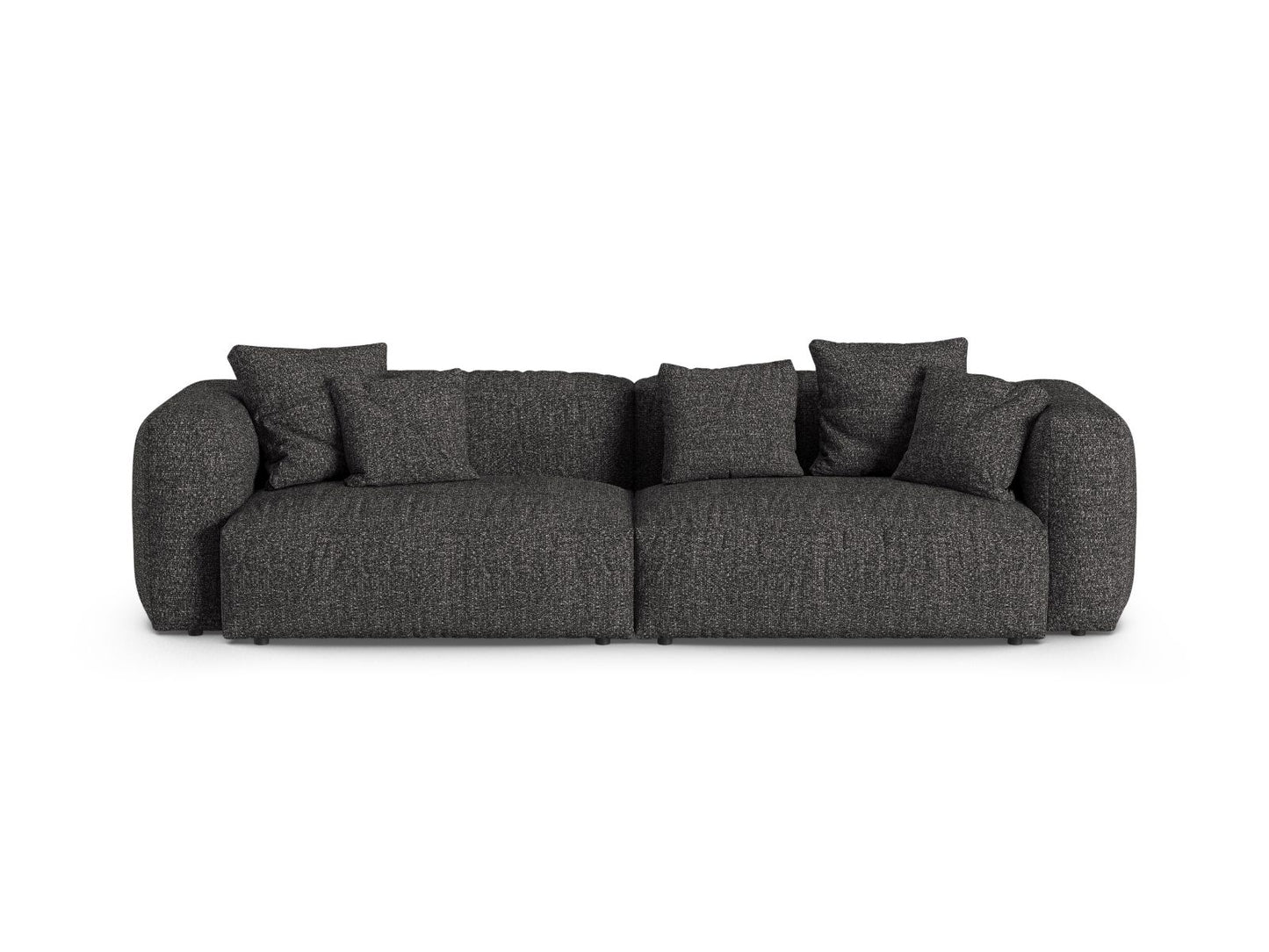 Martina — Sofa Anthracite (Monet Anthracite) Black Plastic