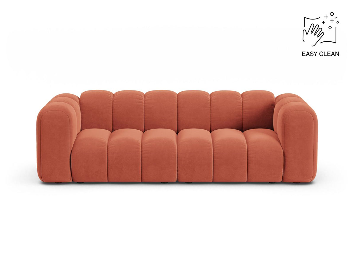 Lupine — Sofa Coral (Venus 2933) Black Plastic