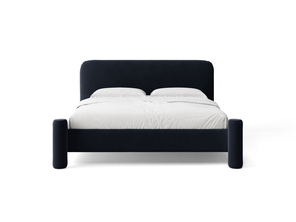 Vera — Bed (184x223x100 cm) Royal Blue (Casino Deep Blue)