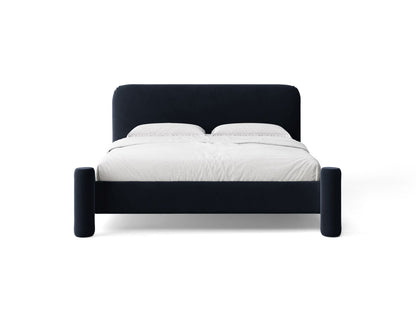 Vera — Bed (204x223x100 cm) Royal Blue (Casino Deep Blue)