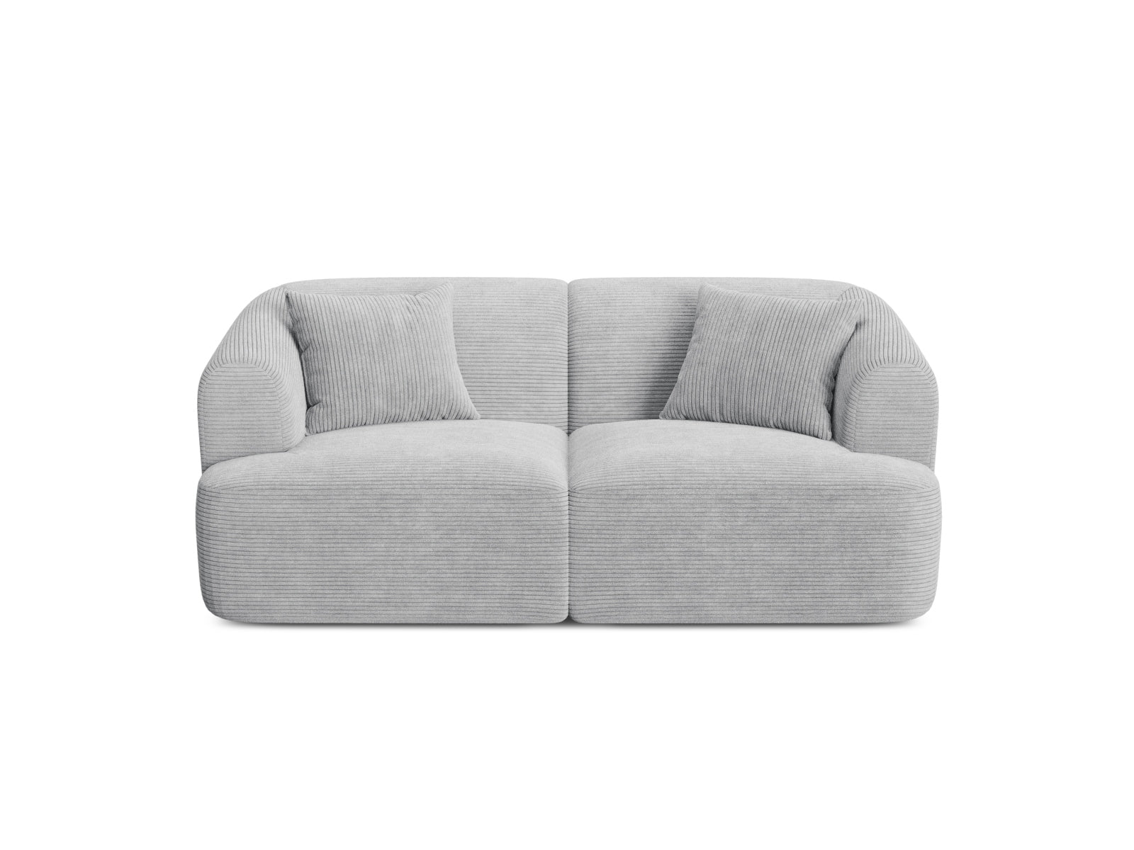 Campi — Diivan Silver (Lincoln 84D) Must plastik
