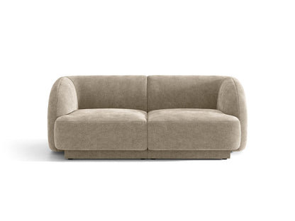 Miley — Sofa Beige (Haga 30) Black Plastic