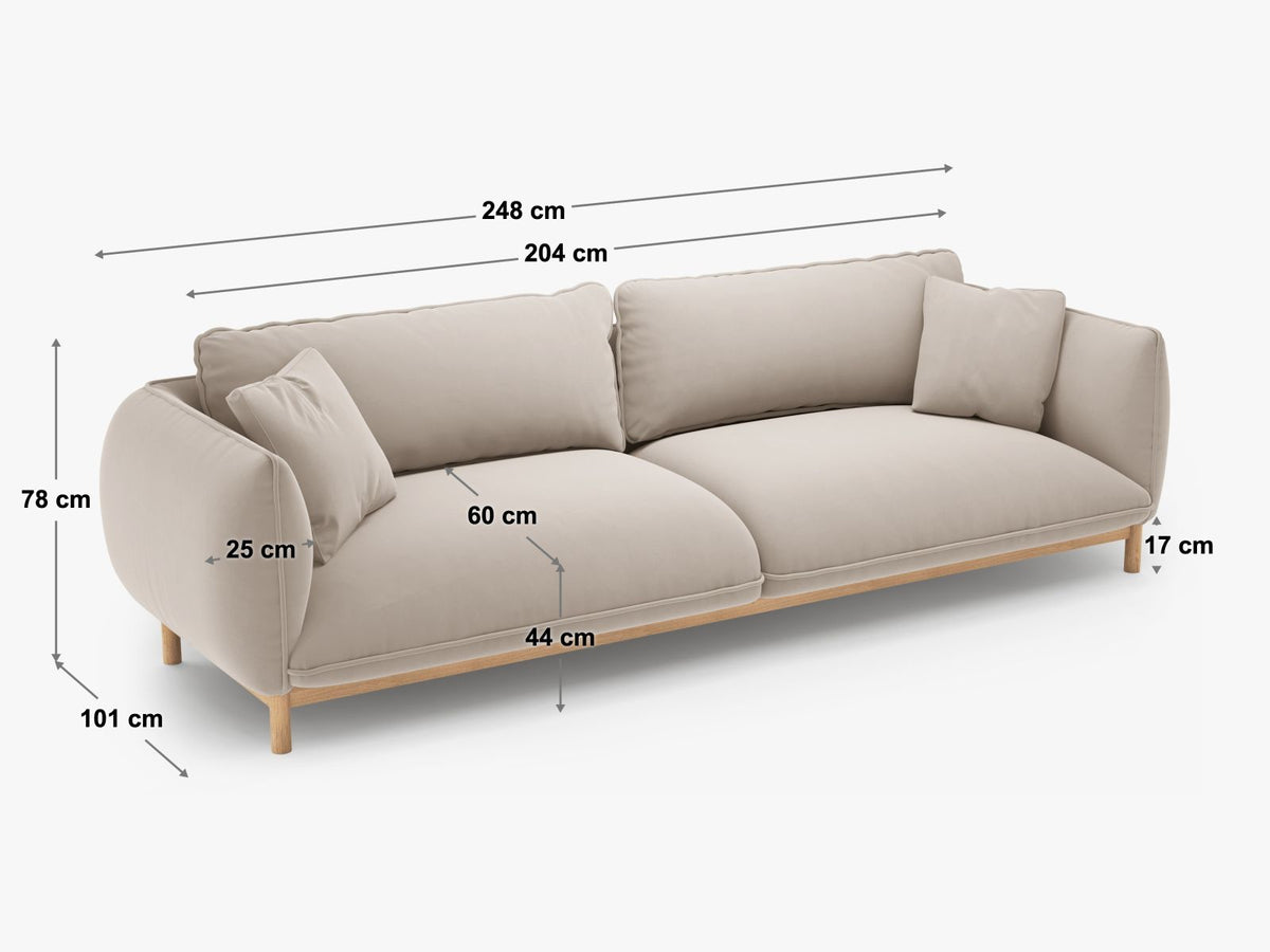 Ada — Sofa (248x101x78 cm)