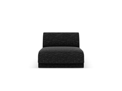 Miley — Modular Sofa Anthracite (Eden 21 Black) Black Plastic