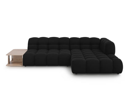 Sky — Corner Sofa Black (Casino Black) Black Plastic Right