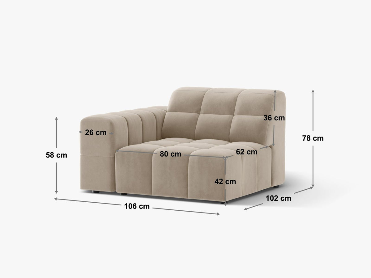 Jennifer — Modular Sofa (106x102x78 cm)