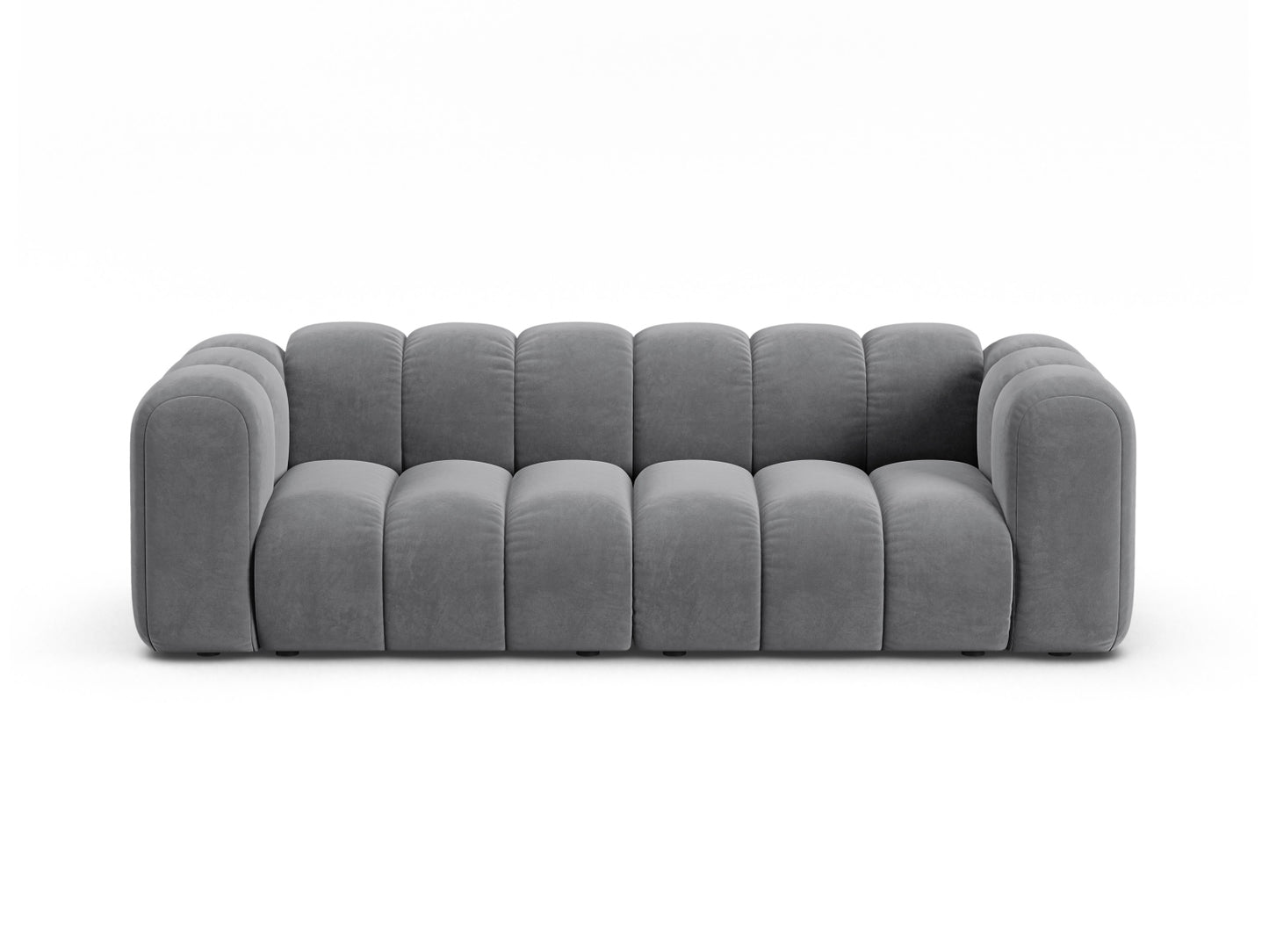 Lupine — Sofa Grey (Salvador 17) Black Plastic