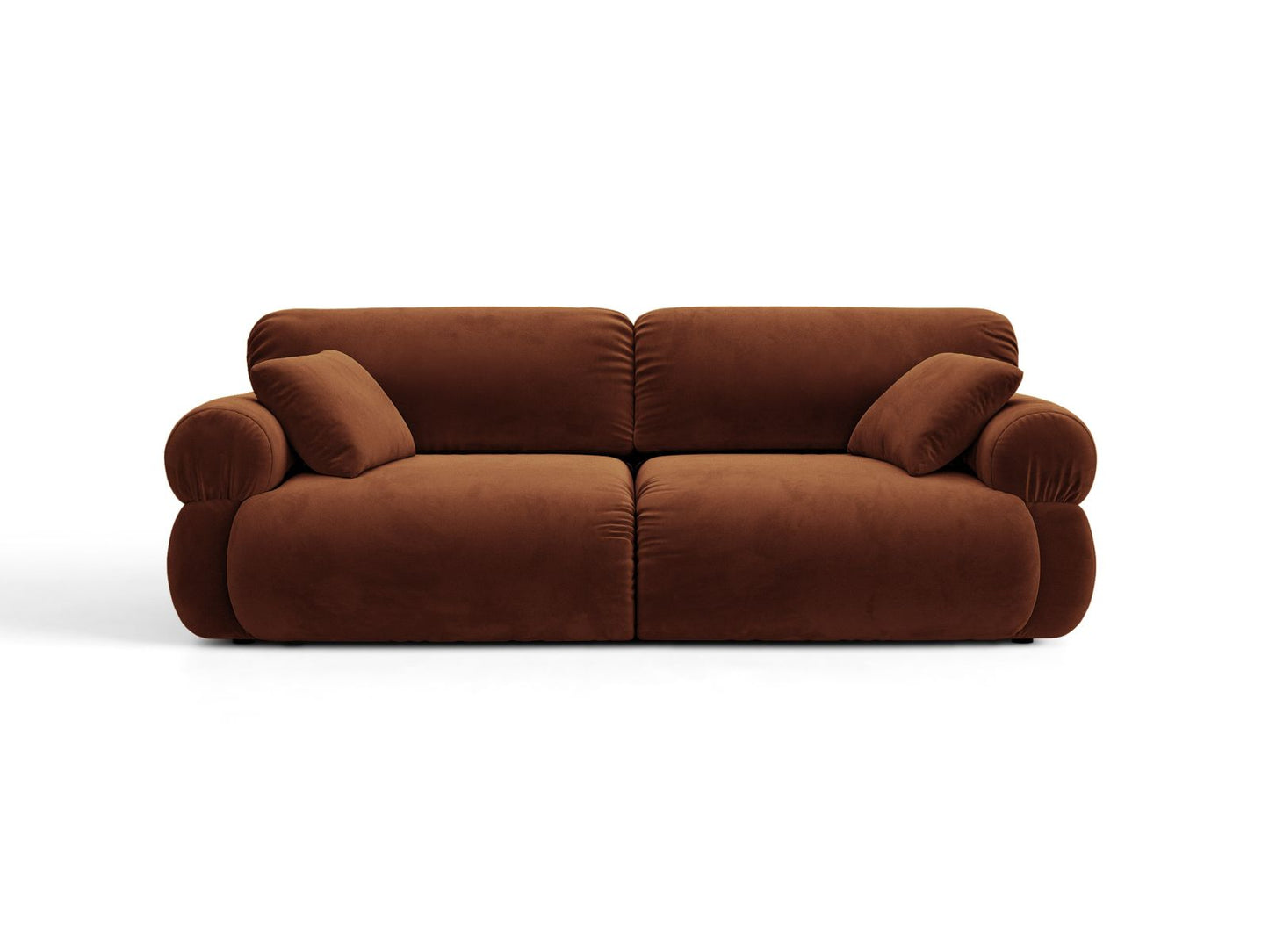 Ophelia — Sofa (217x110x84 cm) Brown (Salvador 15)