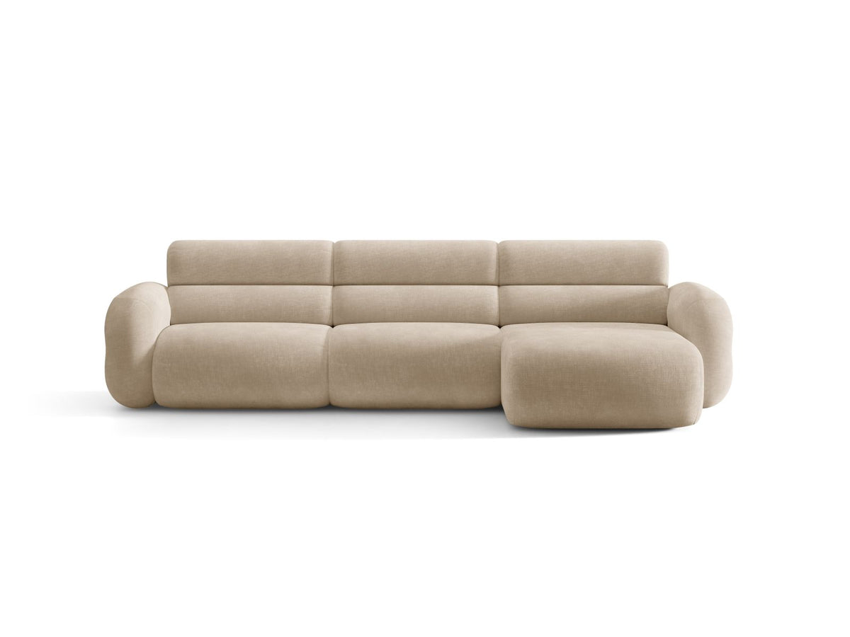 Neo — Corner Sofa (305x165x83 cm) Dark Beige (Golden 21) Right