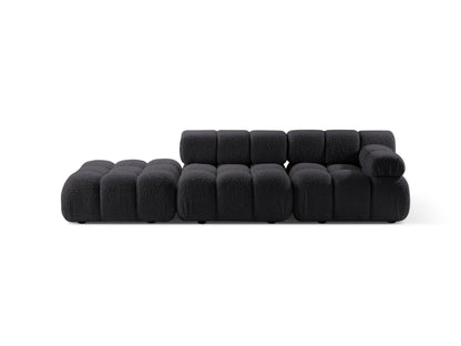 Bellis — Sofa (282x94x70 cm) Graphite (Rolf 8) Left