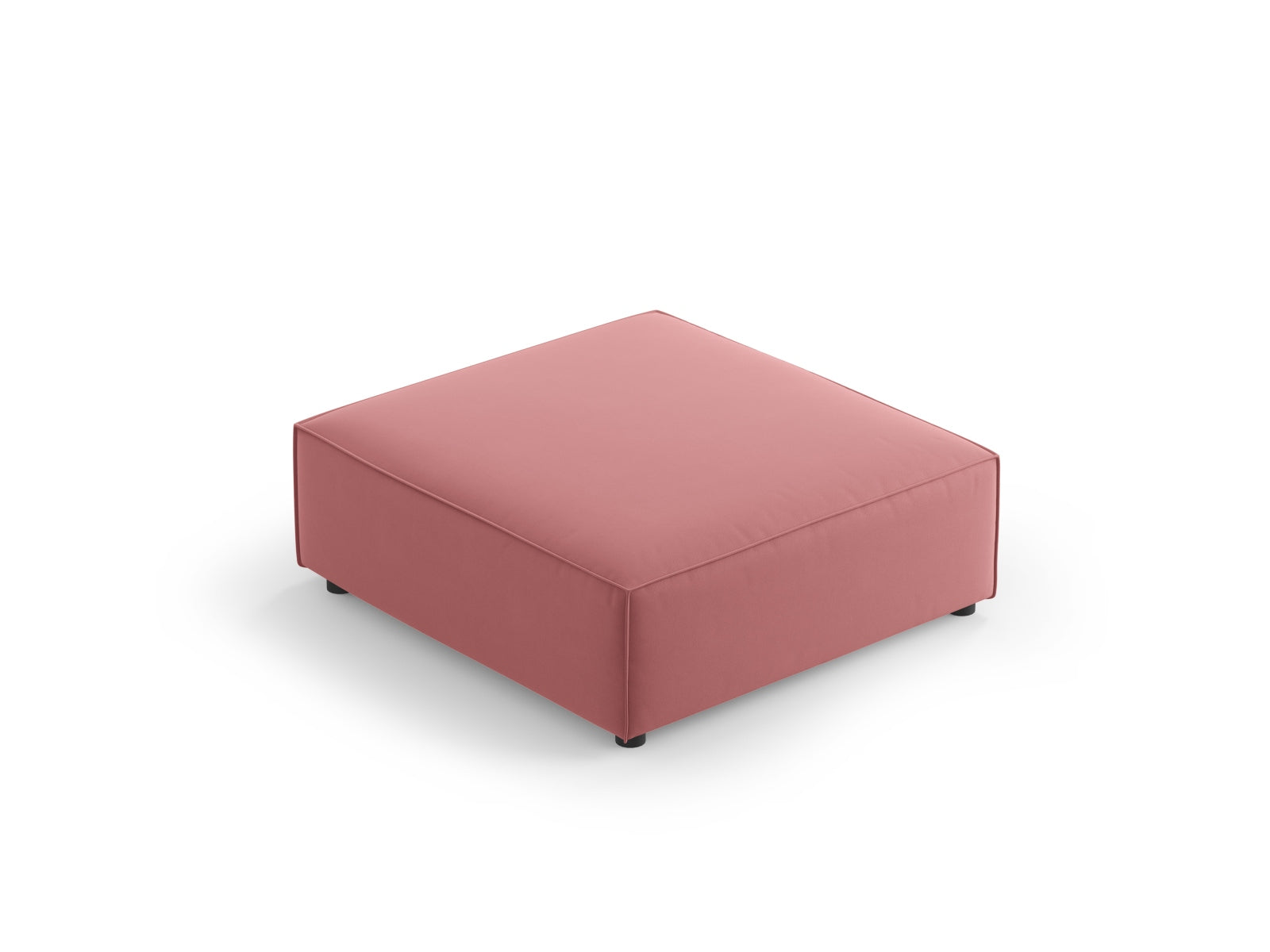 Arendal — Pouf Flamingo (Casino Salmon) must plastik