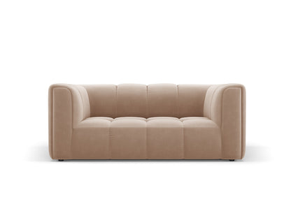 Moritz — Sofa Beige (Bluvel 28) Black Plastic
