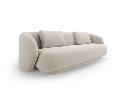 Camden — Sofa Ecru (Casino Sand) Black Plastic