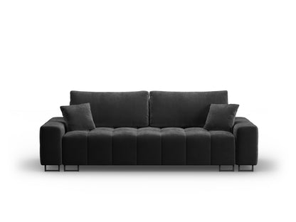 Wicklow — Sofa Dark Grey (Monolith 97) Black Metal