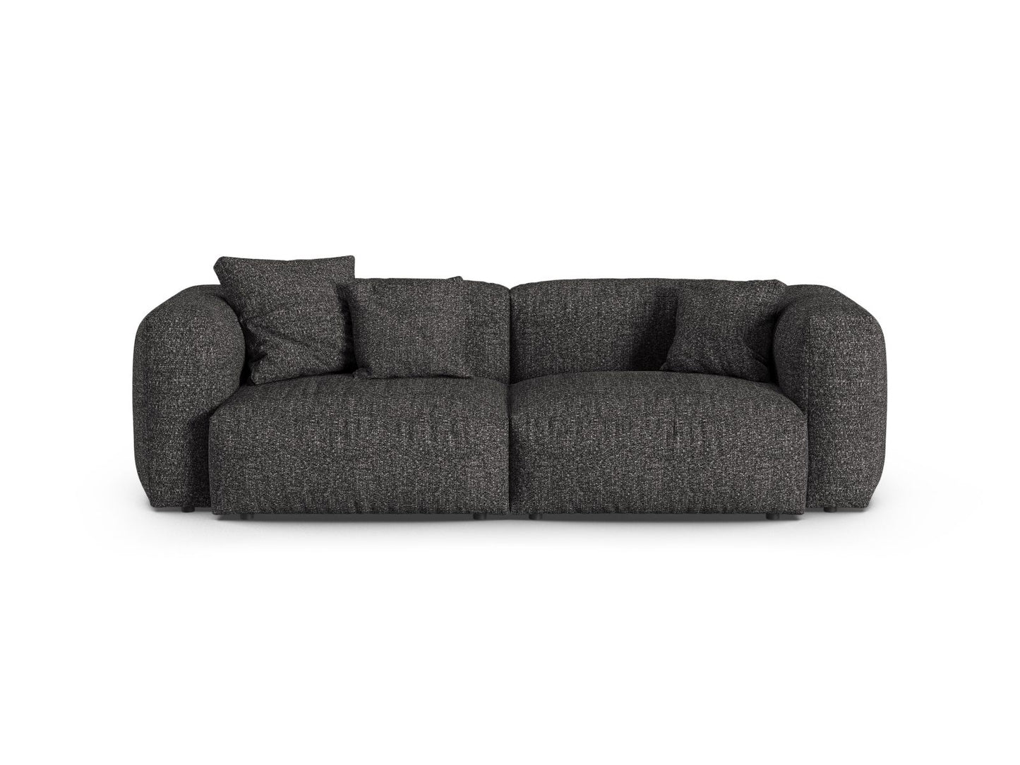 Martina — Sofa Anthracite (Monet Anthracite) Black Plastic