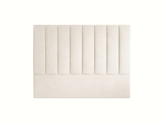 Marl — Headboard Ivory (Magic Velvet 2256) Black Plastic