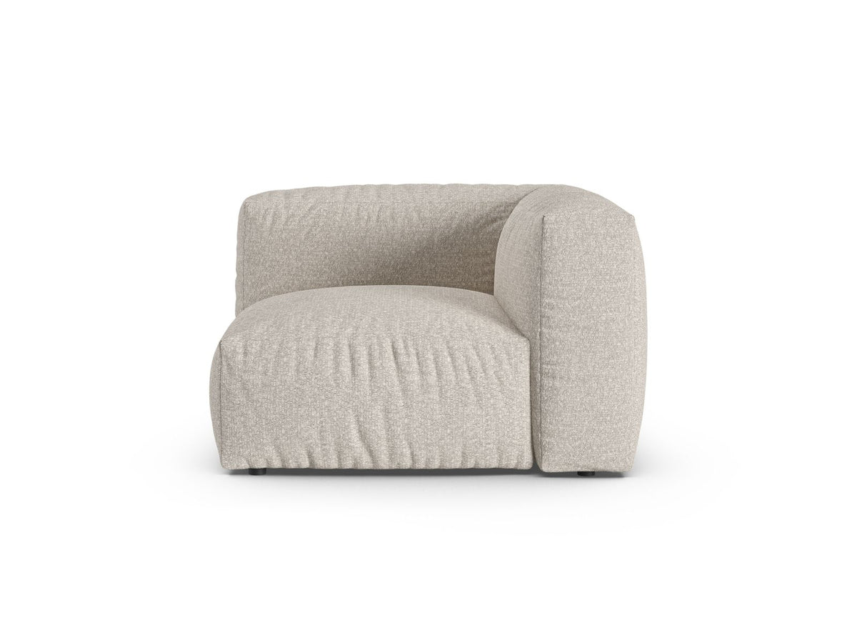 Martina — Modular Sofa Beige (Monet Sand) Black Plastic Unknown