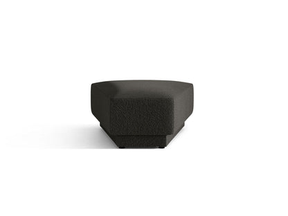 Miley — Pouf Brown (Baloo 2081) Black Plastic