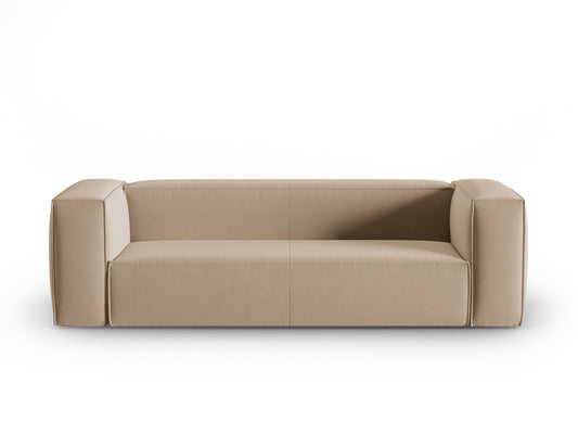 Mackay — Sofa Sand (Casino Lion) Black Plastic