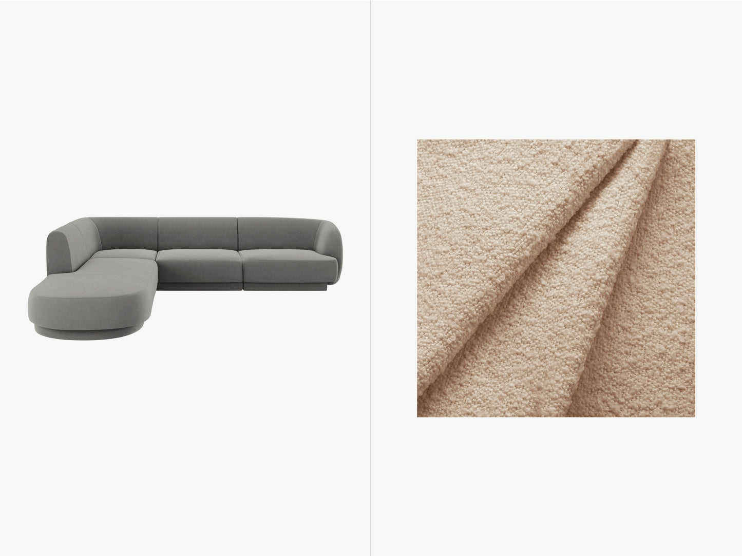 Miley — Corner Sofa (255.0x248.0x70.0 cm)