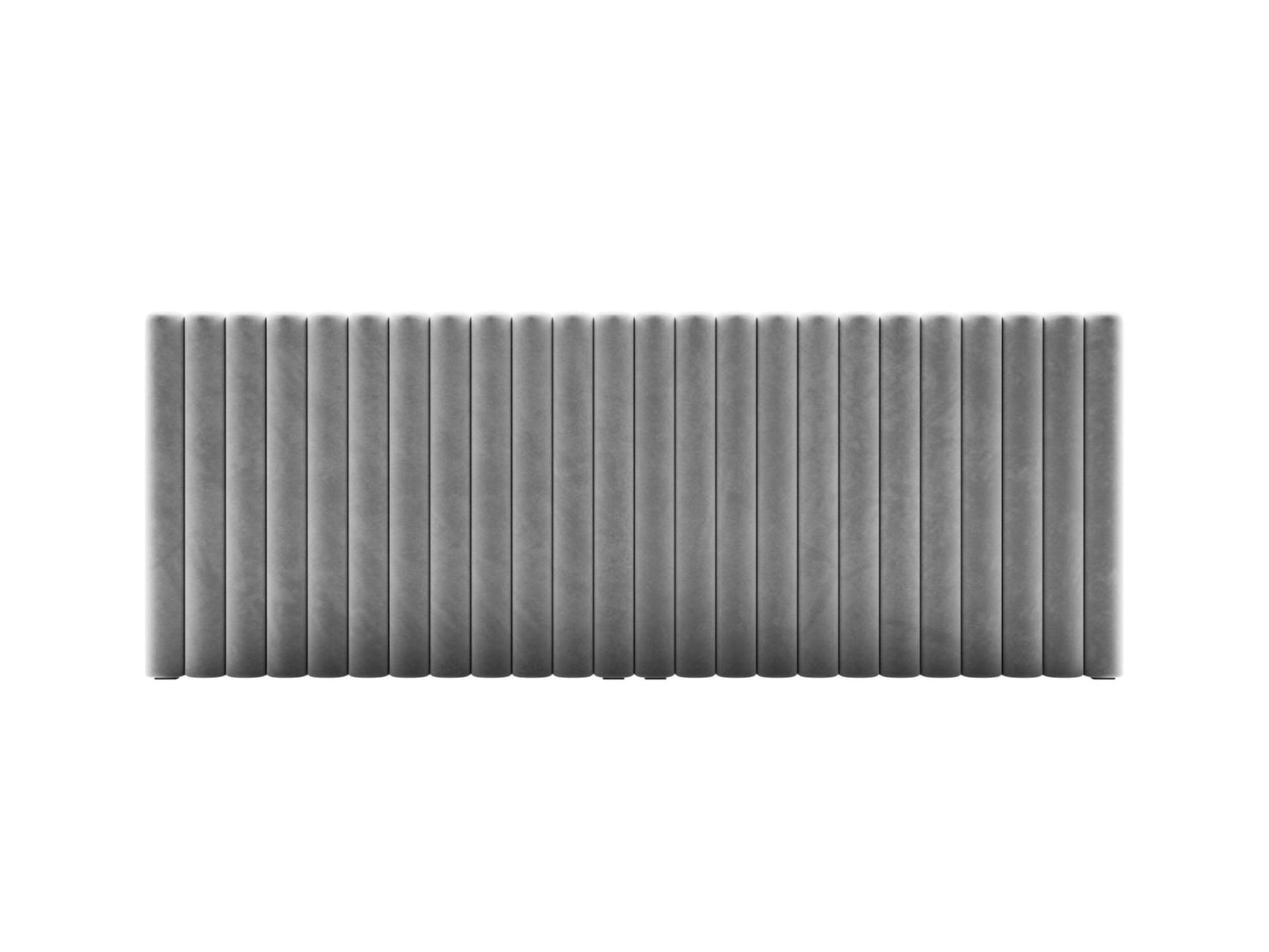 Mistero — Headboard Grey (Paris Steel) Black Plastic