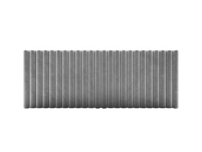 Mistero — Headboard Grey (Paris Steel) Black Plastic