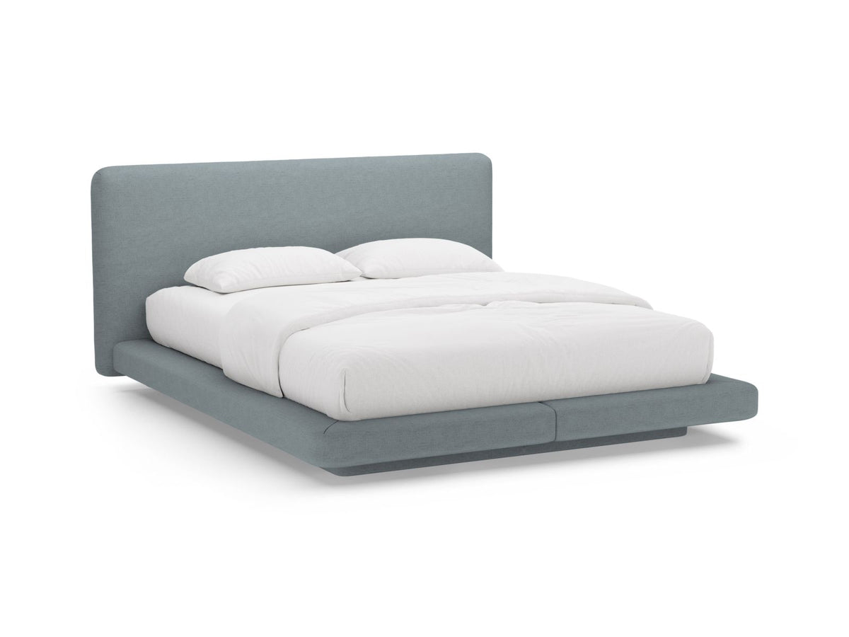 Linea — Bed Light Blue (Moly 74) Black Plastic
