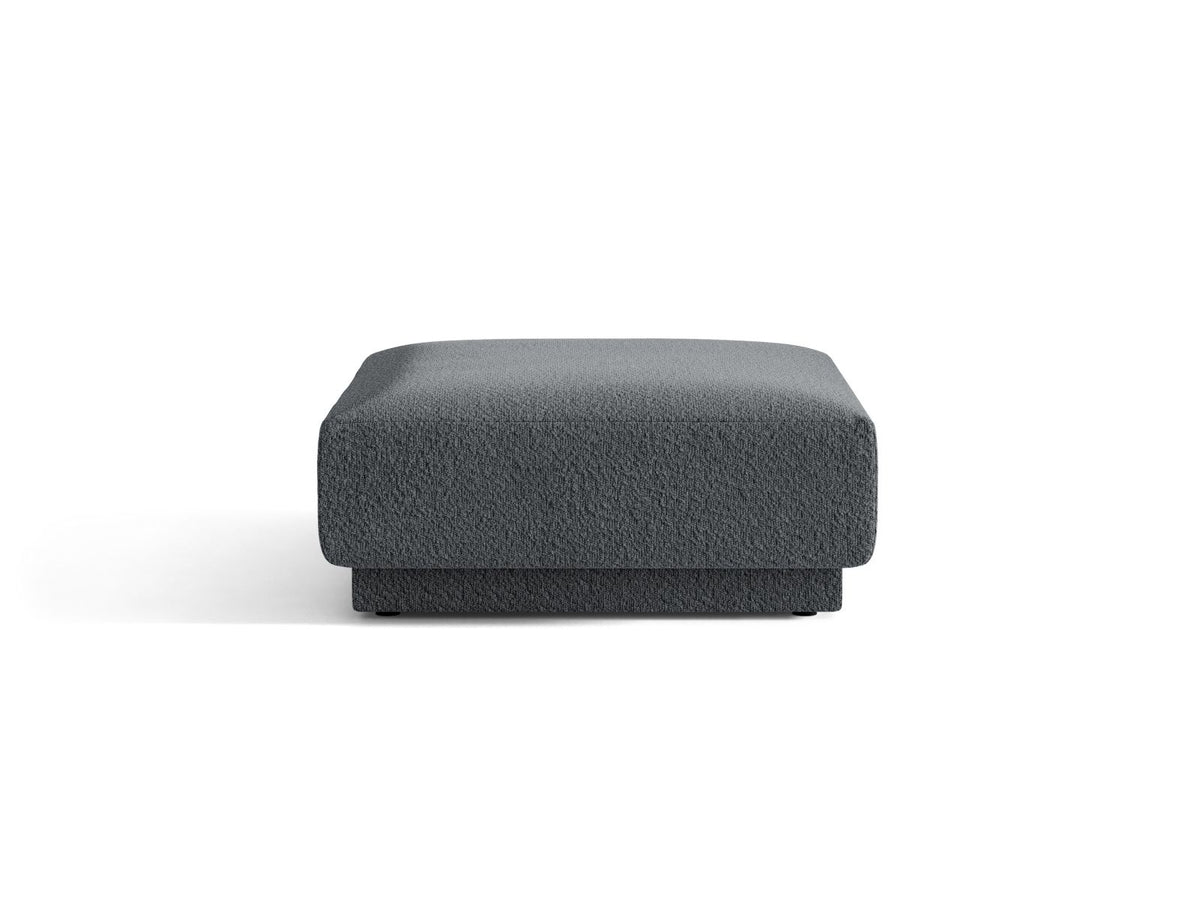 Miley — Pouf Dark Grey (Baloo 2083) Black Plastic