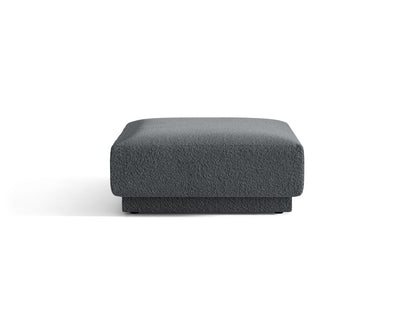 Miley — Pouf Dark Grey (Baloo 2083) Black Plastic
