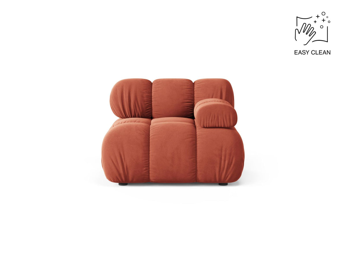 Bellis — Modular Sofa (94x94x70 cm) Coral (Venus 2933) Right