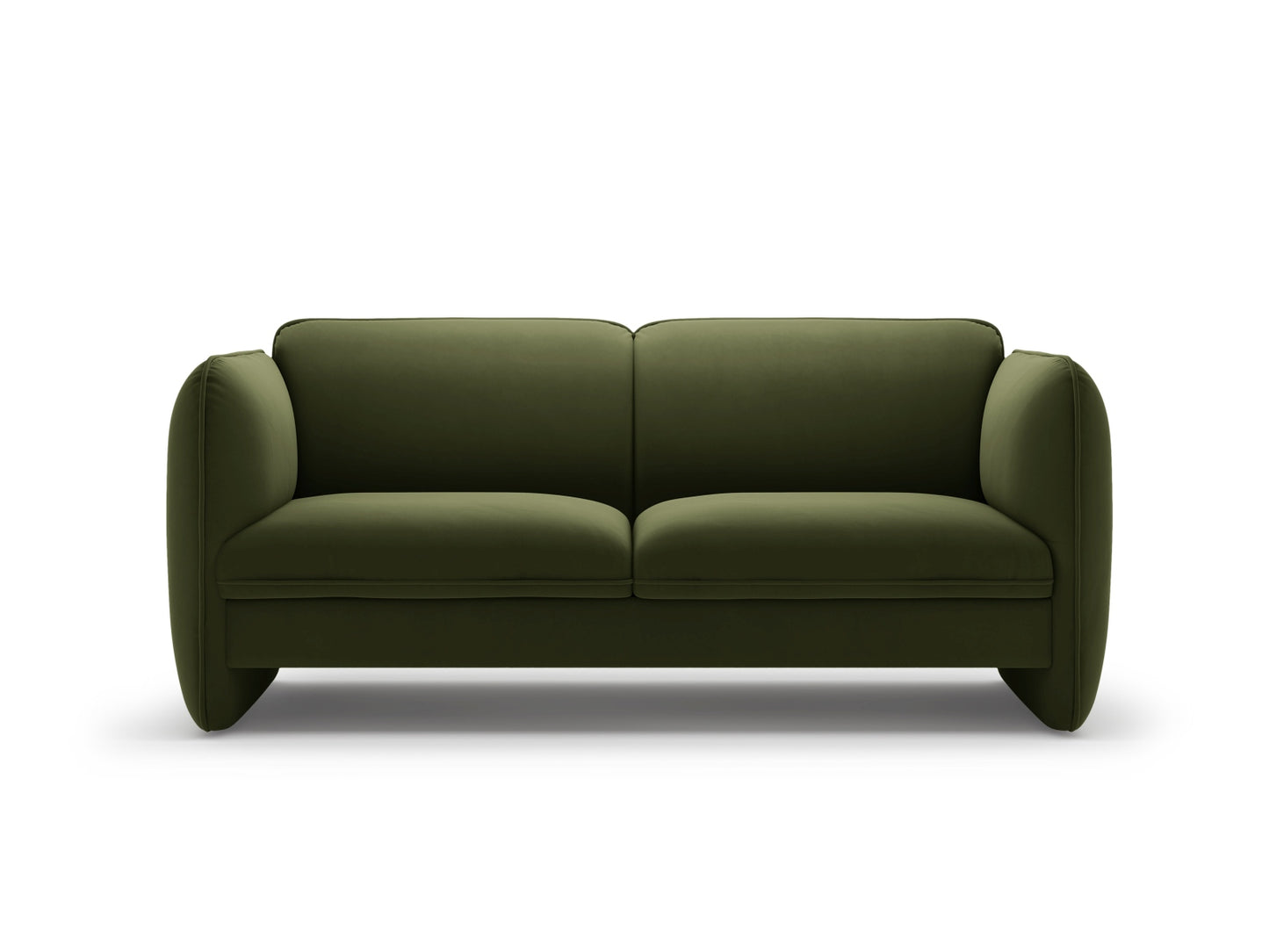 Georgia — Sofa (168x90x80 cm) Army Green (Magic Velvet 2295)