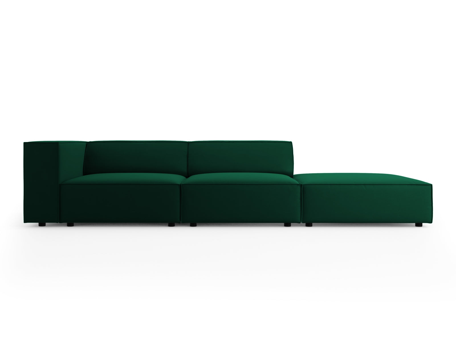 Arendal — Diivan Bottle Green (Casino Deep Green) Must plastik paremal