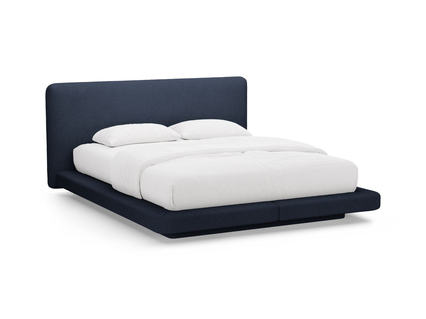 Linea — Bed Dark Blue (Baloo 2088) Black Plastic