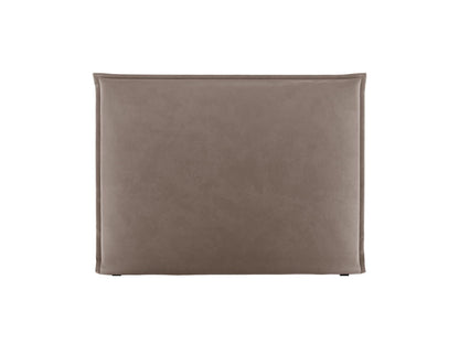 Monica — Headboard Warm grey (Paris Khaki) Black Plastic