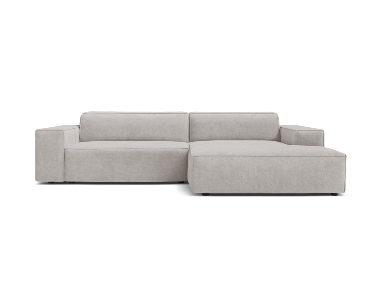 Jodie — Corner Sofa (224x162x77 cm) Light Grey (Liberty 18) Right