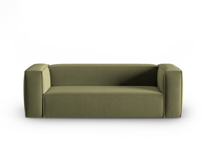Mackay — Sofa Light Green (Casino Forest) Black Plastic