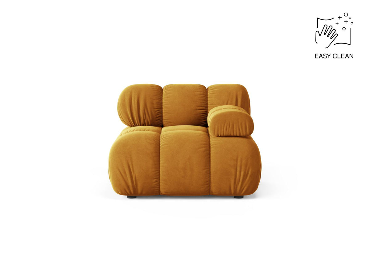 Bellis — Modular Sofa (94x94x70 cm) Yellow (Venus 2917) Right